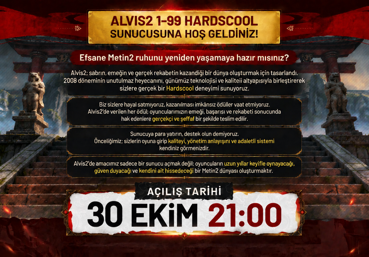 ALVIS2 Tanıtım Sonu