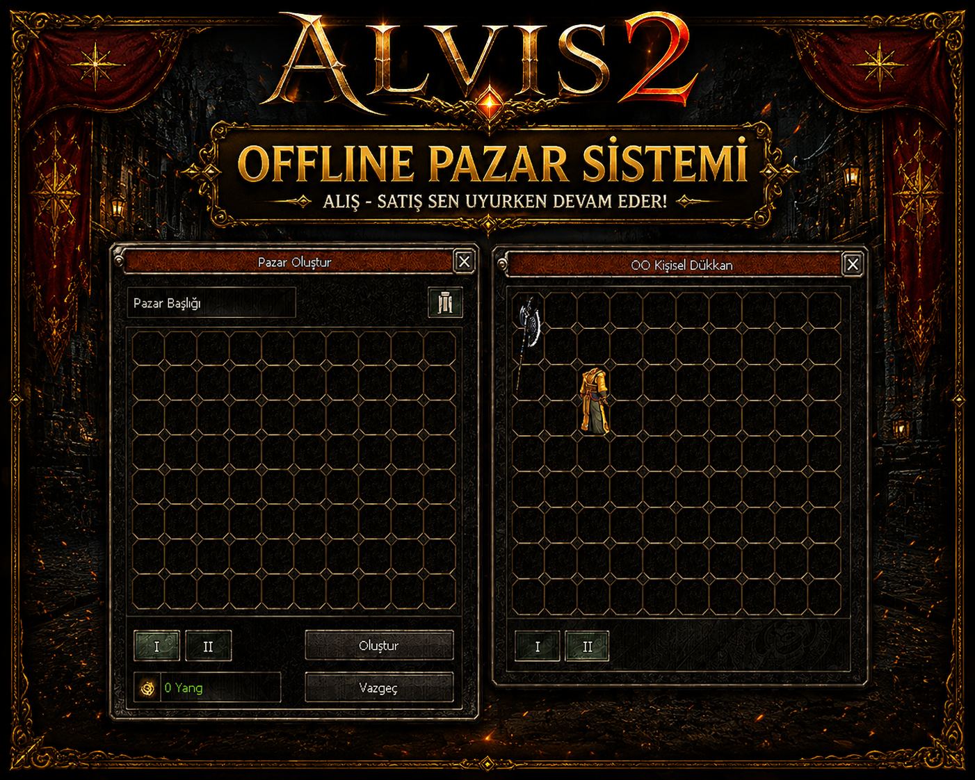 ALVIS2 Yeni Offline Pazar